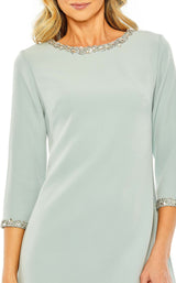 2 of 3 Mac Duggal 20697 Seafoam