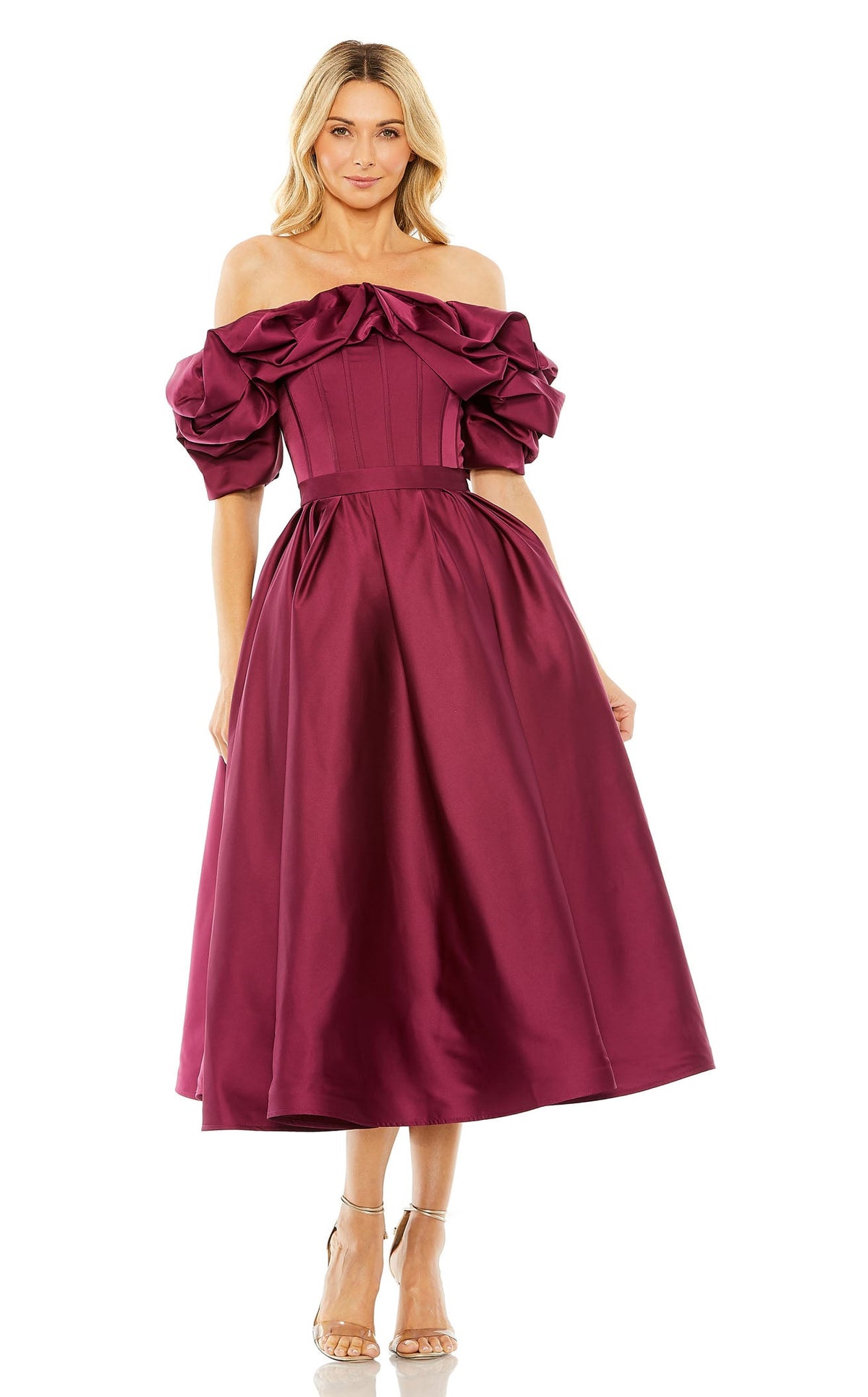 mac duggal burgundy dress 20706 Size:58R Blush Pink Beaded Prom Custom Collection: Easter Perfect for weddings and