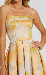 2 of 3 Mac Duggal 20724 Peach-Multi
