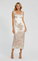 1 of 3 Mac Duggal 20725 Champagne Multi