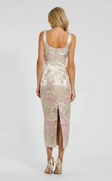 3 of 3 Mac Duggal 20725 Champagne Multi