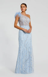 1 of 3 Mac Duggal 20887 Powder Blue