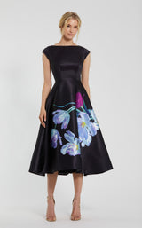 1 of 3 Mac Duggal 20995 Black-Multi