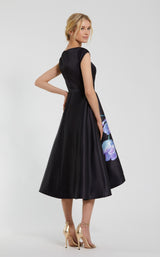 3 of 3 Mac Duggal 20995 Black-Multi