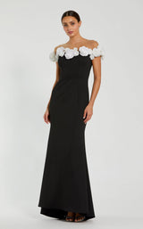1 of 3 Mac Duggal 21041 Black-Cream