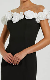 2 of 3 Mac Duggal 21041 Black-Cream