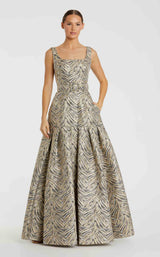1 of 3 Mac Duggal 21054 Gold