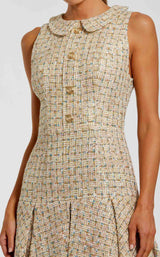 2 of 3 Mac Duggal 21068 Gold Multi