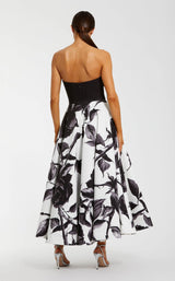3 of 3 Mac Duggal 21151 Black Multi