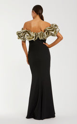 3 of 3 Mac Duggal 21157 Black/Gold