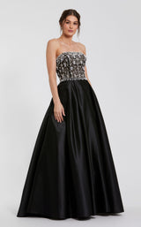 1 of 3 Mac Duggal 2225 Black/Ivory
