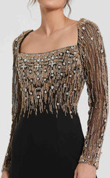 3 of 6 Mac Duggal 2256 Black/Gold