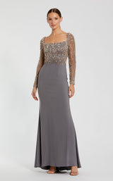 2 of 6 Mac Duggal 2256 Platinum/Gold