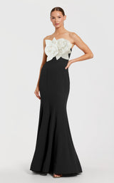 1 of 3 Mac Duggal 2300 Black/Ivory