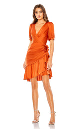 1 of 6 Mac Duggal 26928 Burnt-Orange