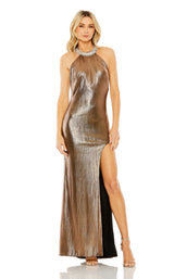 1 of 3 Mac Duggal 27155 Antique Gold