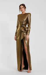 1 of 3 Mac Duggal 27206 Antique-Gold