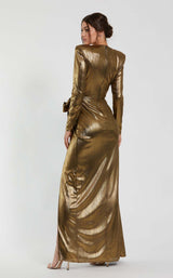 3 of 3 Mac Duggal 27206 Antique-Gold