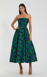 1 of 3 Mac Duggal 27594 Emerald-Multi