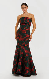 1 of 3 Mac Duggal 27679 Black Multi