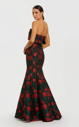 3 of 3 Mac Duggal 27679 Black Multi