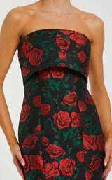 2 of 3 Mac Duggal 27679 Black Multi