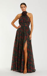 1 of 3 Mac Duggal 27692 Black Multi