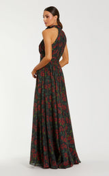 3 of 3 Mac Duggal 27692 Black Multi