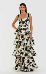 1 of 3 Mac Duggal 27710 Black/Ivory