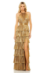 1 of 6 Mac Duggal 30763 Gold