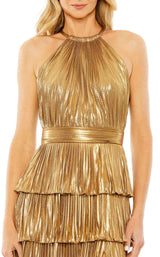 3 of 6 Mac Duggal 30763 Gold