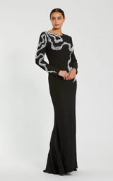 1 of 3 Mac Duggal 44086 Black