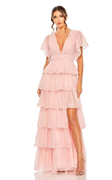 1 of 6 Mac Duggal 49595 Petal/Pink