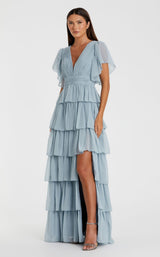 2 of 6 Mac Duggal 49595 Slate Blue