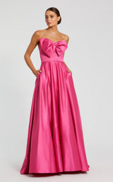 2 of 6 Mac Duggal 49702 Hot-Pink