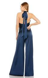 6 of 6 Mac Duggal 49810 Jumpsuit Sapphire