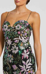 2 of 3 Mac Duggal 49827 Black-Multi