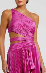 3 of 6 Mac Duggal 49837 Fuchsia