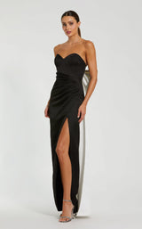 1 of 3 Mac Duggal 49879 Black/Ivory