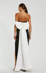 3 of 3 Mac Duggal 49879 Black/Ivory