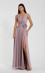 1 of 3 Mac Duggal 49938 Vintage Lilac
