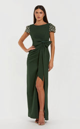 1 of 3 Mac Duggal 50054 Forest Green