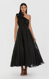 1 of 3 Mac Duggal 50078 Black/Ivory