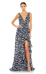 2 of 6 Mac Duggal 50659 Navy-Multi