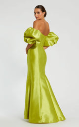 10 of 12 Mac Duggal 50677 Chartreuse