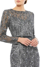 12 of 15 Mac Duggal 5124 Charcoal