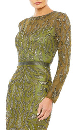 14 of 15 Mac Duggal 5124 Olive