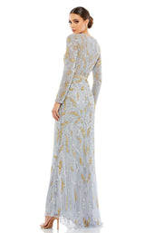10 of 15 Mac Duggal 5124 Platinum/Gold