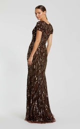 3 of 3 Mac Duggal 5243 Chocolate