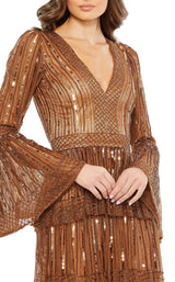 7 of 9 Mac Duggal 5442 Copper